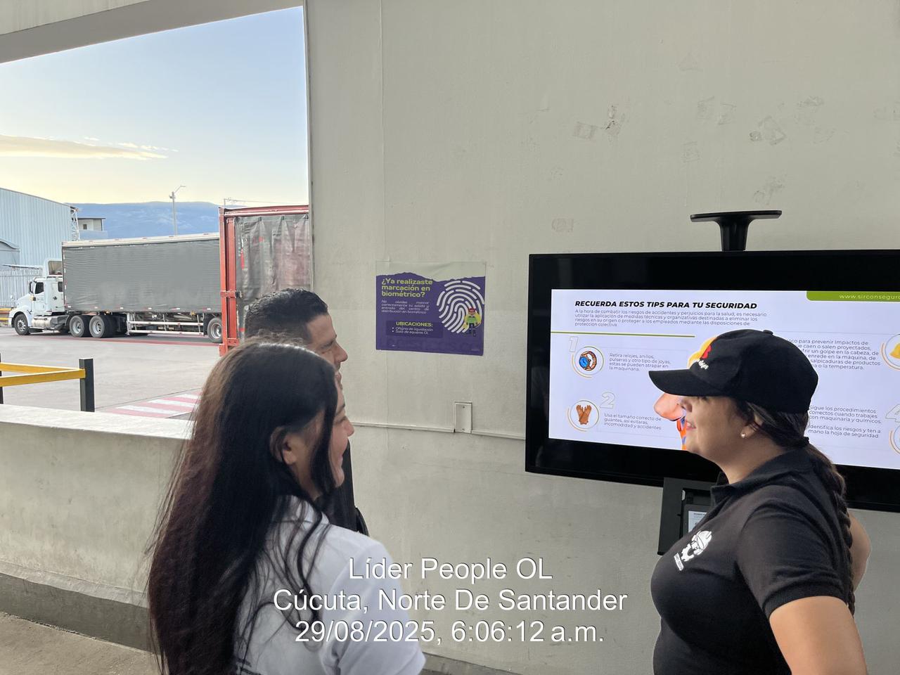 Evidencia de capacitación